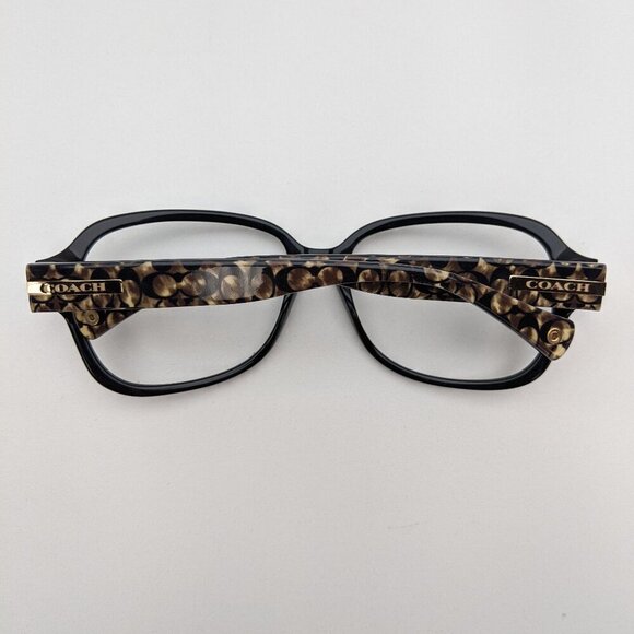 🕶️Frame only! Coach L082 AMBER HC8105-522611 Butterfly Sunglasses / JLE751🕶️ - Picture 2 of 8